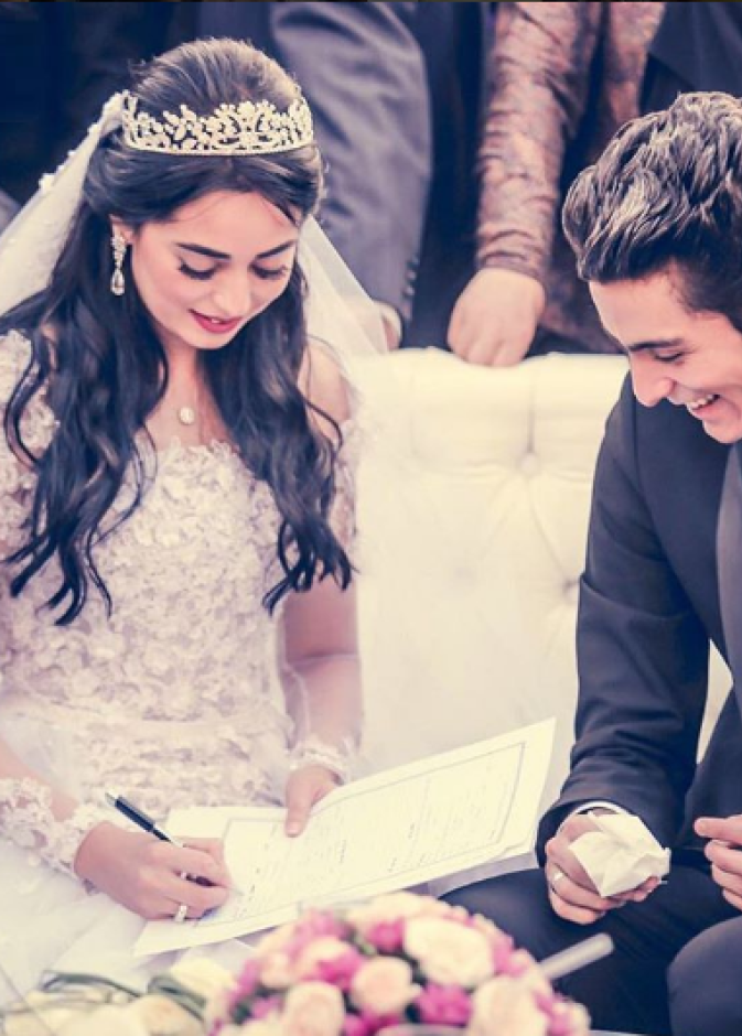 كتب كتاب هبة مجدي