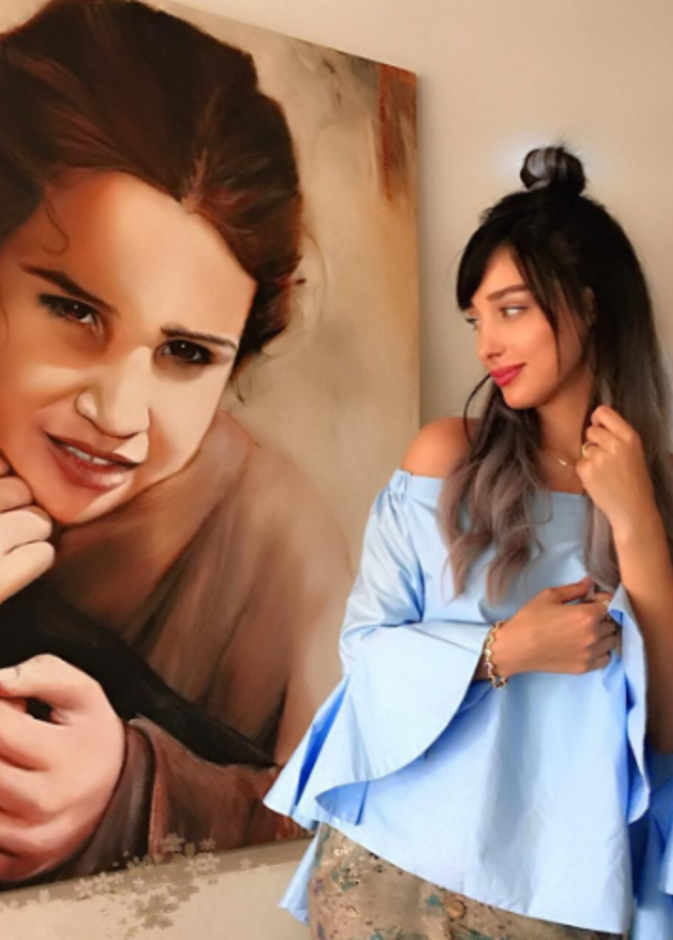 بسمة بوسيل زوجة تامر حسني