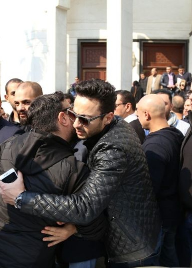 صورة من الجنازة