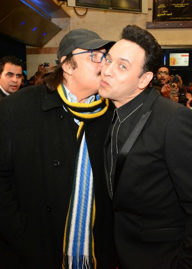 طلعت زكريا ومصطفى قمر