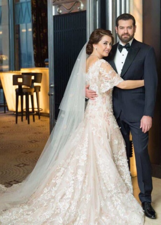 كندة علوش وزوجها عمرو يوسف