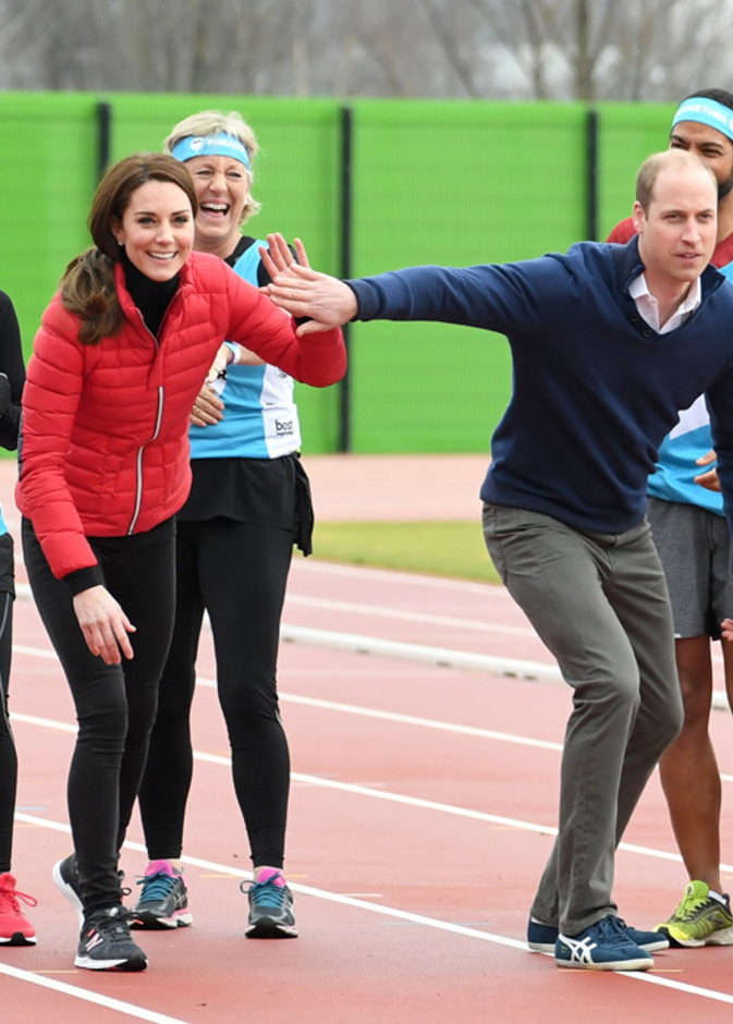 وليام وكيت هاري انضموا في ذلك اليوم إلى حوالي 150