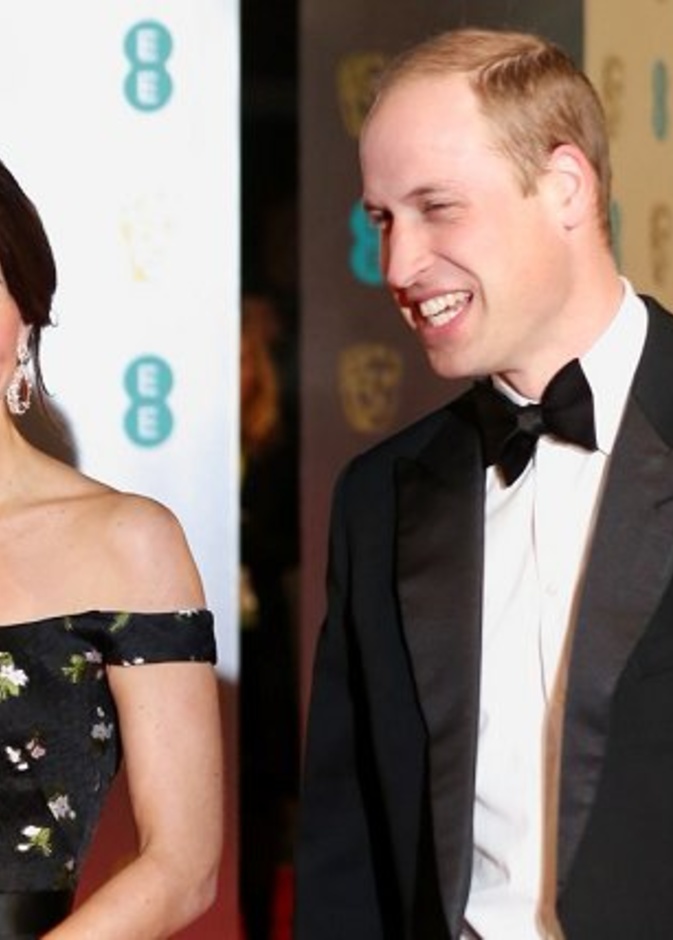 كيت ميدلتون والأمير وليام في حفل بافتا لعام 2017