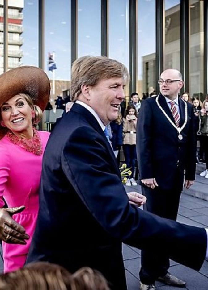 الملك فيليم ألكسندر والملكة ماكسيما يزوران Krimpen aan den Ijssel