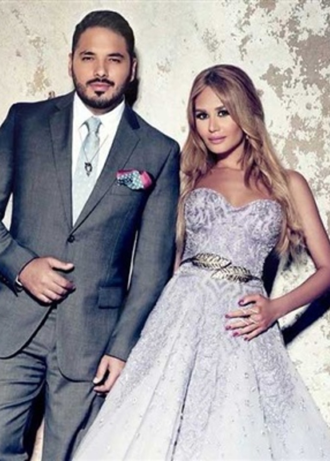 رامي عياش وزوجته