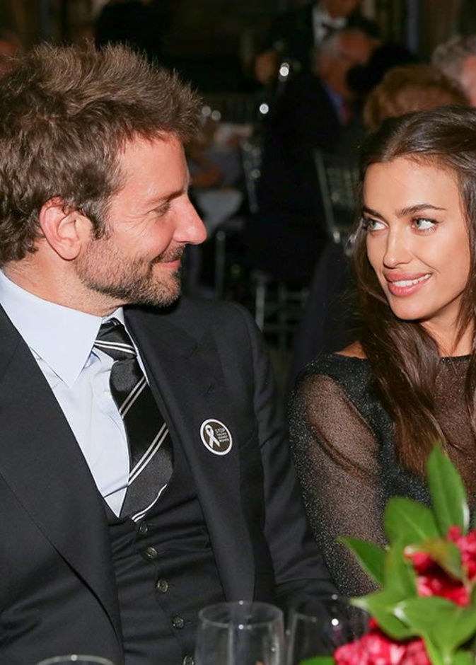 برادلي كوبر وإيرينا وشايك