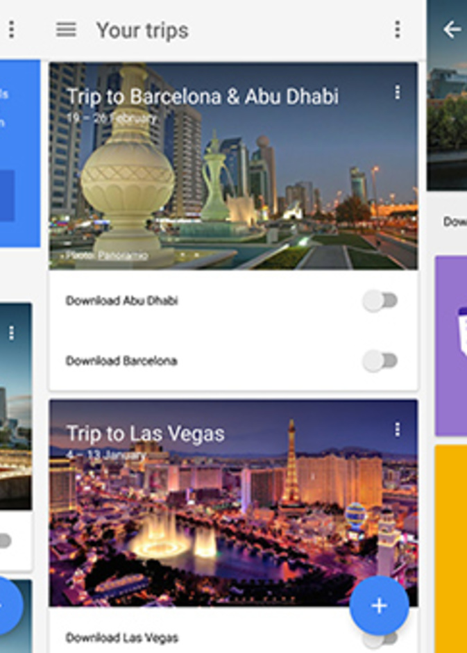 تطبيق ذكي للسفر من جوجل