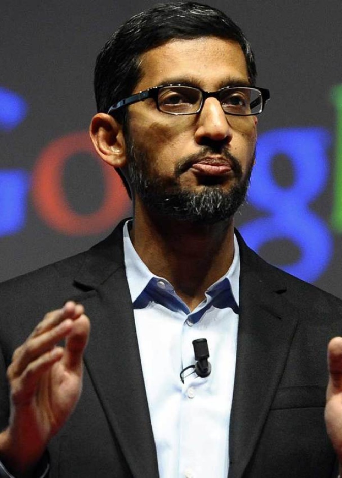 ربط حساب ساندر بيتشاي بموقع تويتر