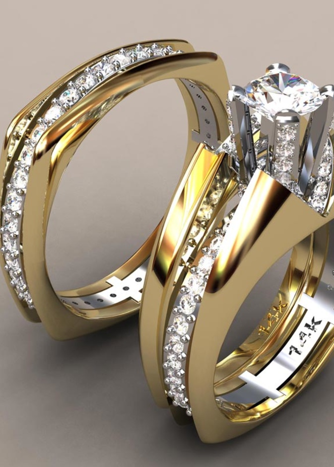 خاتم مربع من tiffany &co