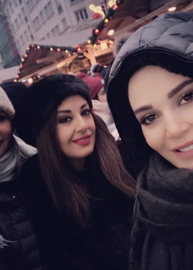 نجوم في عطلاتهم الشتوية