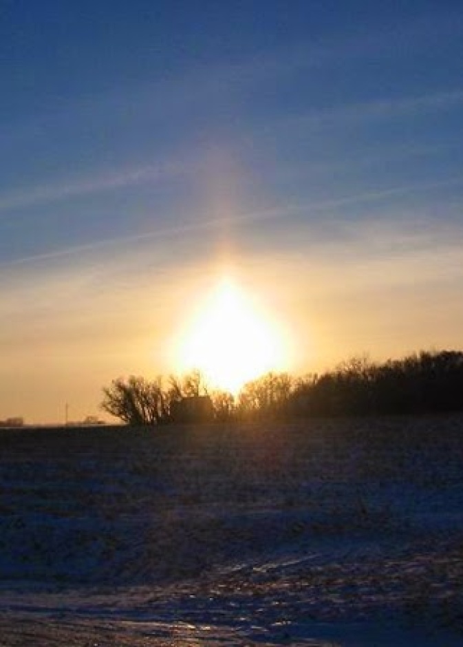 3 شموس في يوم واحد بمنغوليا