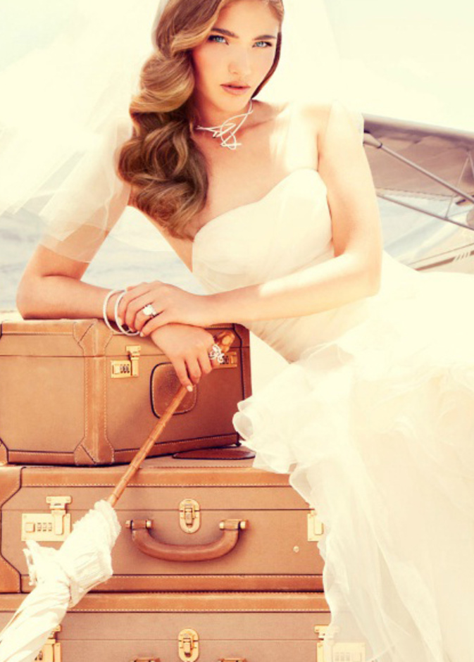 أفكار عصرية لتعليق جهاز العروس