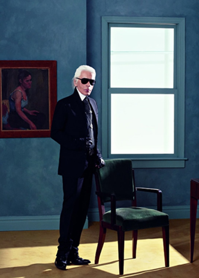 A Visual Journey معرض صور Karl Lagerfeld في باريس