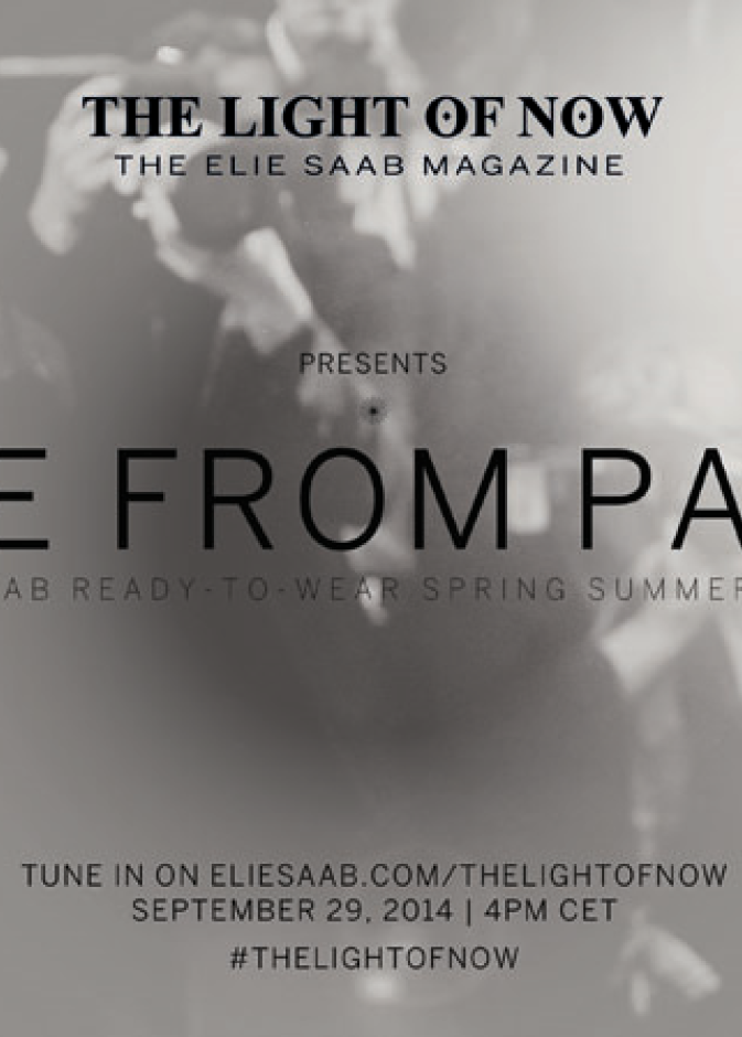بث مباشر لعرض أزياء إيلي صعب  Elie Saab لربيع 2015