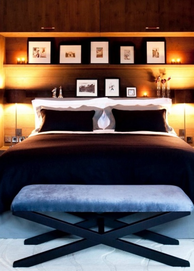 الإنارة المدروسة عنصر مهم لإضافة رومنسيه على غرف النوم