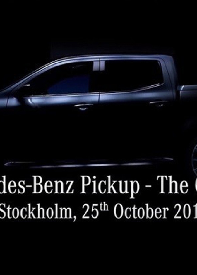 بيك آب جديد من شركة "مرسيدس