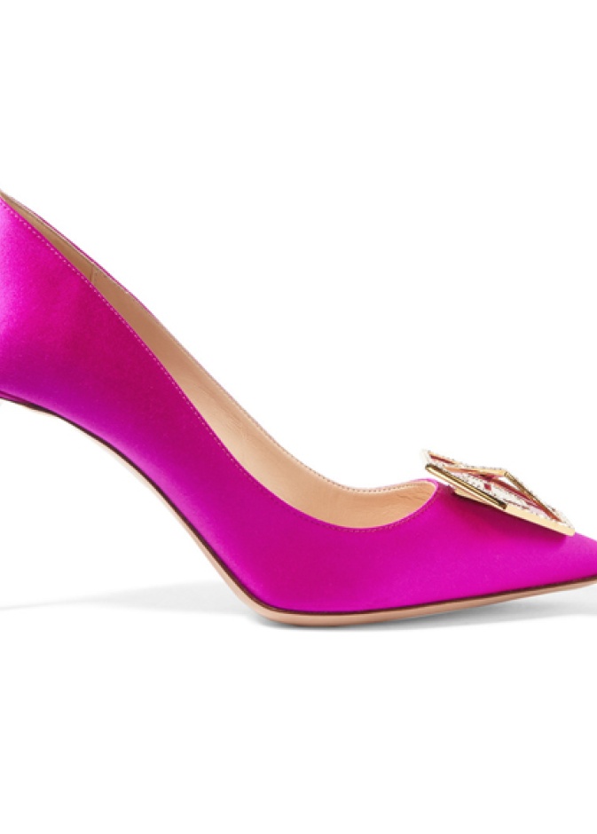 Nicholas Kirkwood حذاء باللون الزهري من