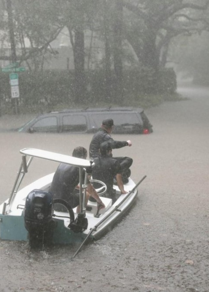 هارفي أقوى إعصار يجتاح تكساس