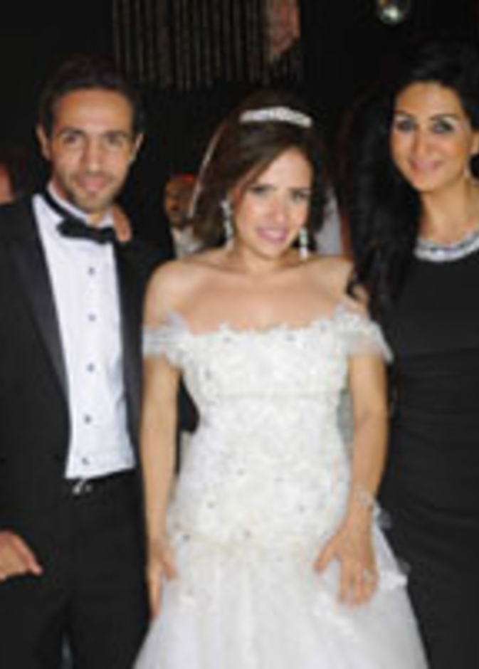 زفاف الفنانة نيرمين زعزع  