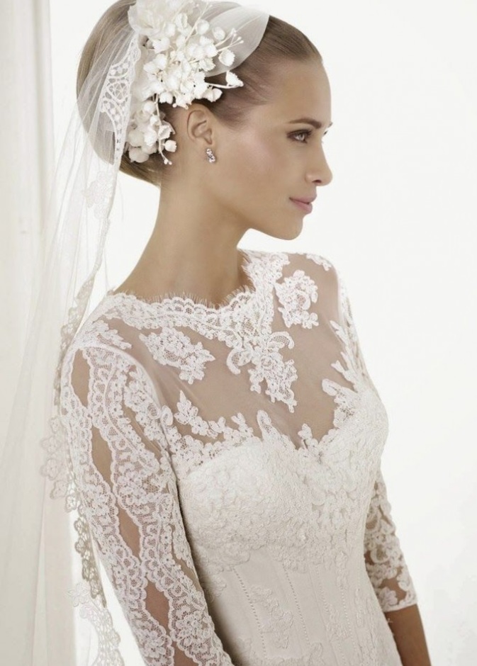 إكسسوارات موضة 2014 لتسريحات العروس 