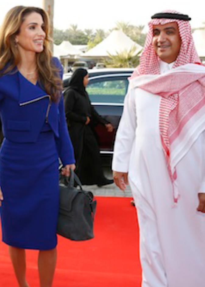 الملكة رانيا العبدالله في زيارة خاصة إلى المقر الرئيسي لـ "مجموعة MBC" وقناتي "العربية" و"الحدث" في دبي