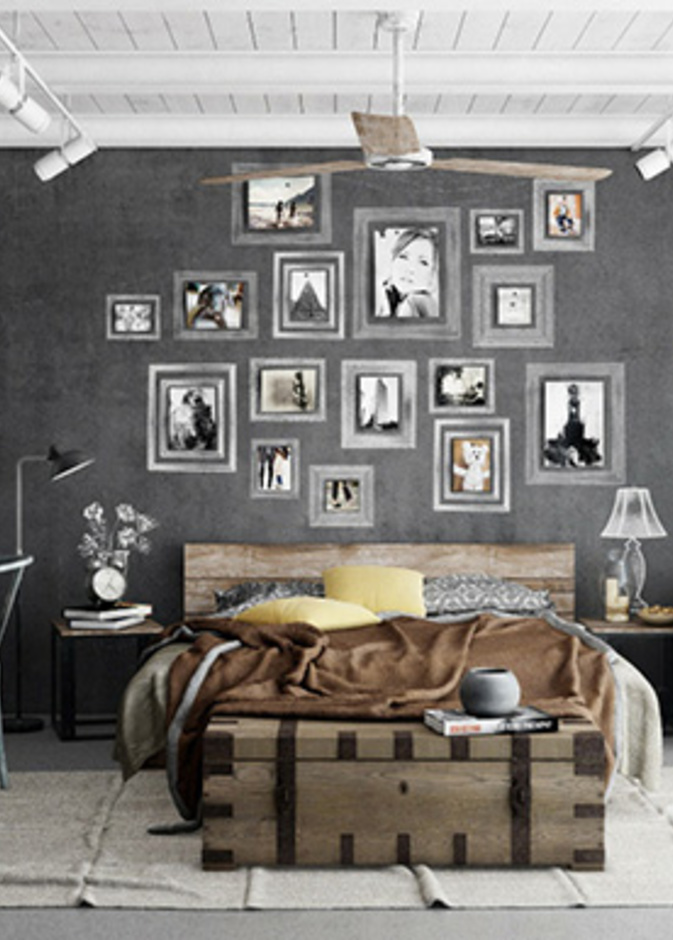 قطع أثاث جميلة من الخشب غير المصقول!