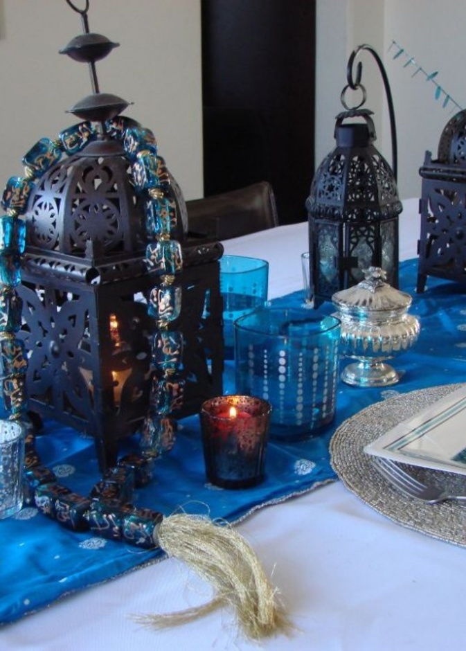 تزيين الجدران بزينة رمضان