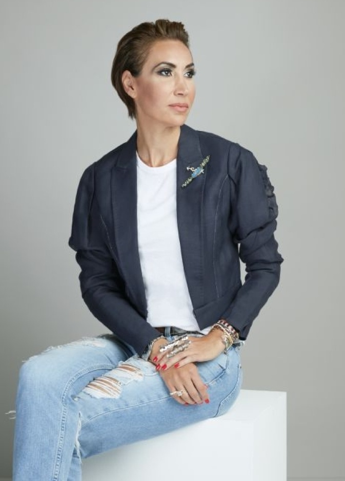 المصممة نادين قانصوه