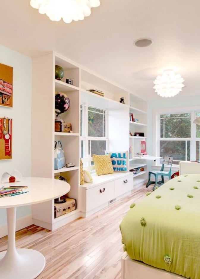 ديكورات معدنية غاية في البساطة لغرفة نوم طفلك