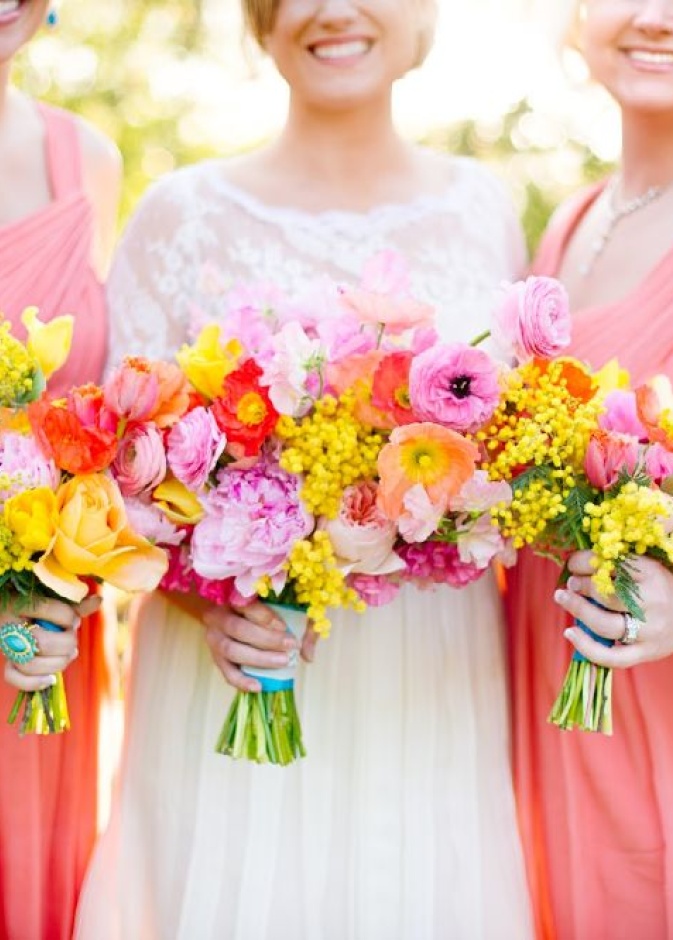 زفافك بالزهري والأصفر