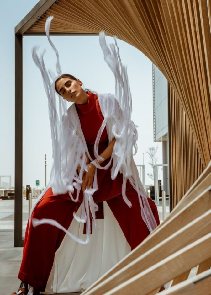 منصة Fashion Forward Dubai.