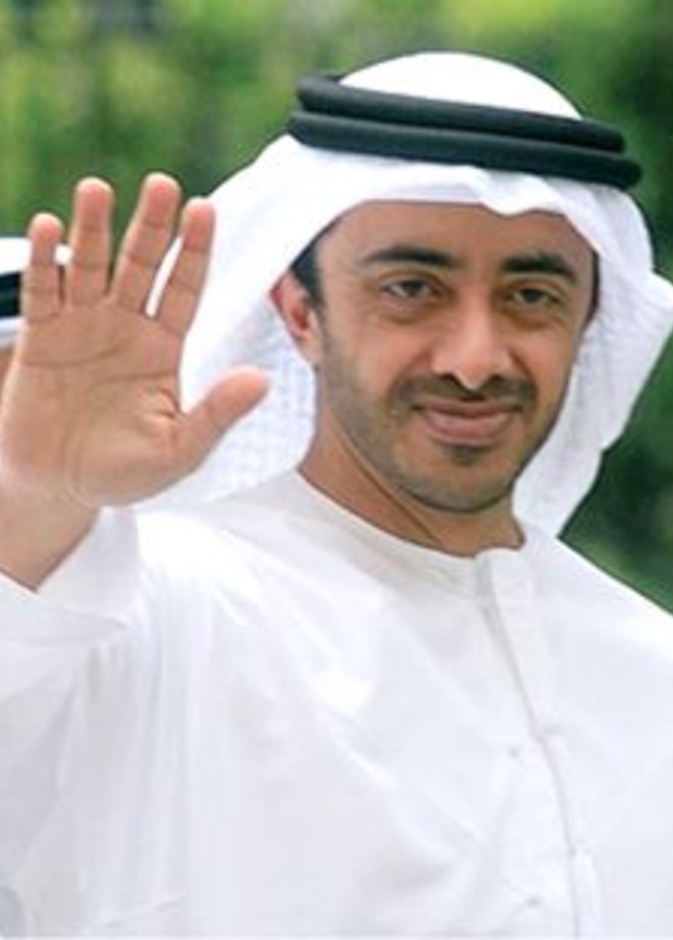 الشيخ عبدالله بن زايد.