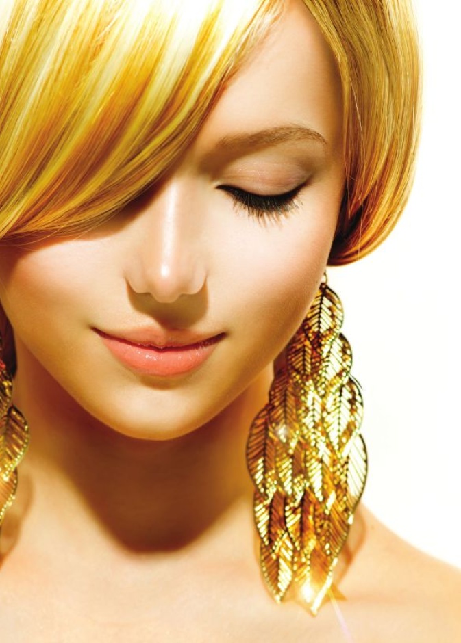 بريق ربيعي مذهّب