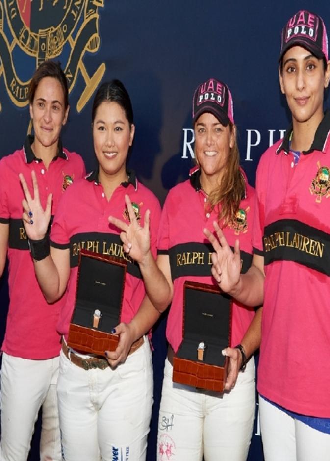  فريق الإمارات ببطولة رالف لورين الدولية لبولو السيدات 