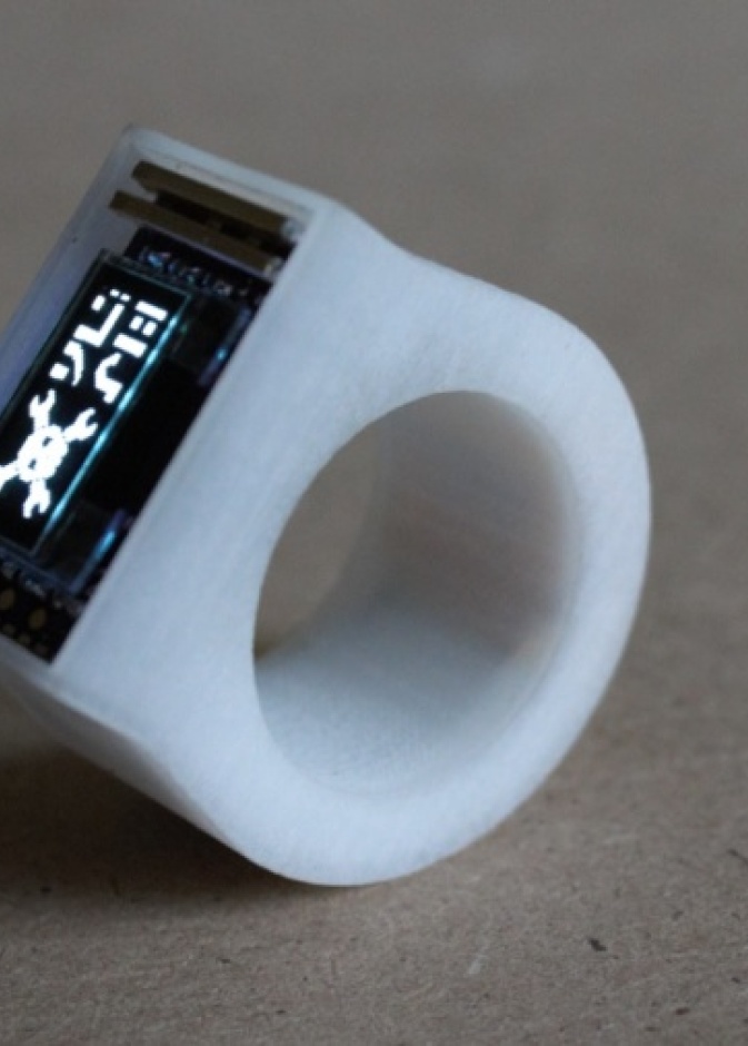 "Ö ring" خاتم ذكي جديد بالطباعة ثلاثية الأبعاد يغنيك عن الهاتف