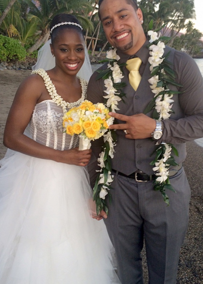 حفل زفاف خيالي لترينتي مكاري وجوناثان فاتو 