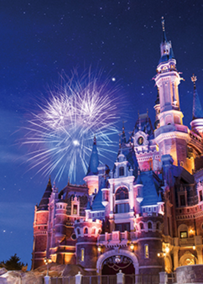 مدينة ملاهي ديزني الجديدة في شنغهاي