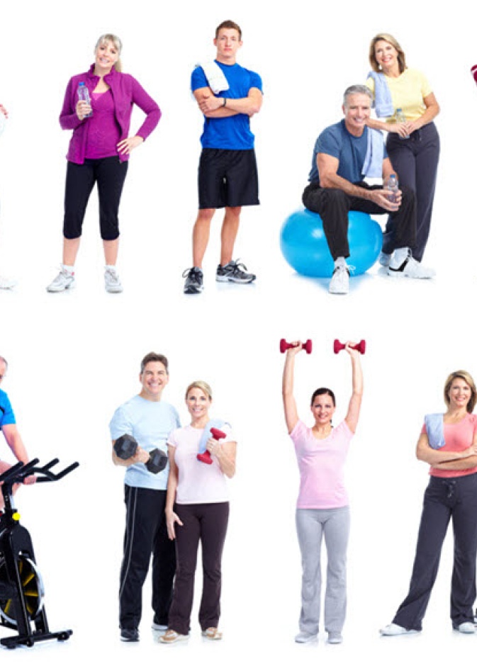 صورة عامة تؤشر على ضرورة ممارسة الرياضة للجميع
