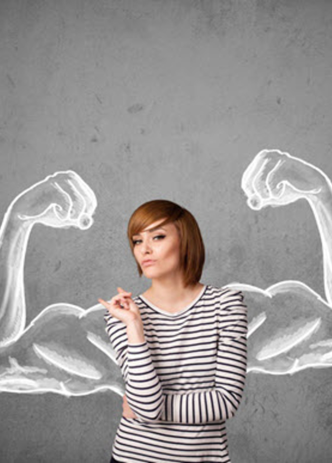 شجاعة المراة التي ينظر اليها احيانا على انها وقاحة