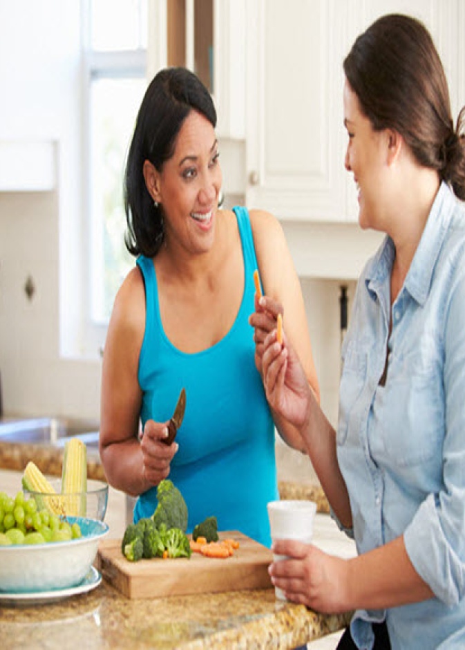 يزيد الوزن في مرحلة منتصف العمر