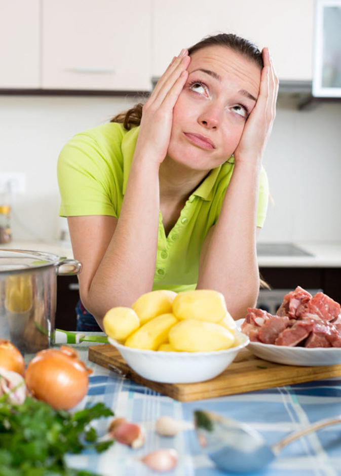 تجنبي هذه الاخطاء ان كنت تطبخين للمرة الاولى