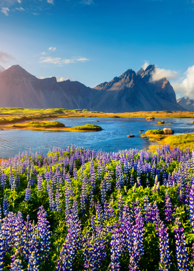 منظر طبيعي رائع من ايسلندا 