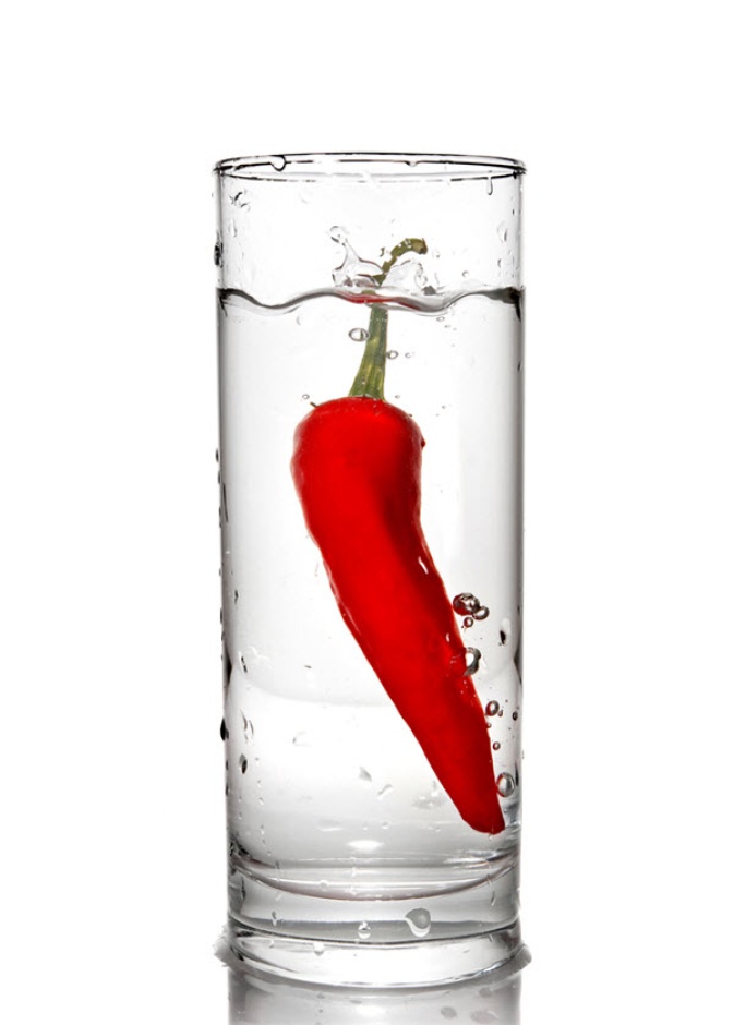الماء والفلفل الحار يساعدان بشكل كبير على إنقاص الوزن