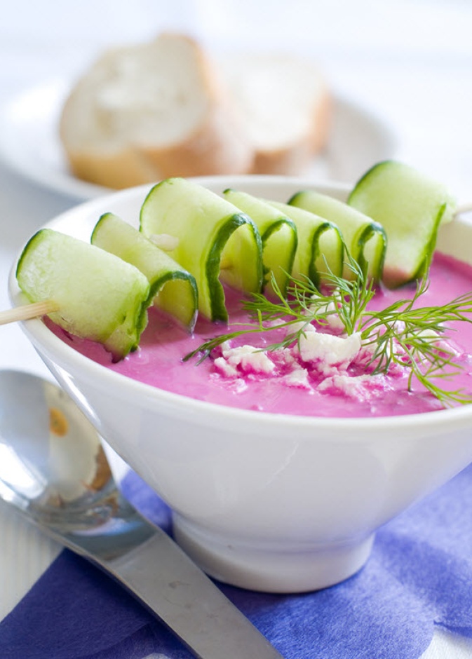 حساء الشمندر