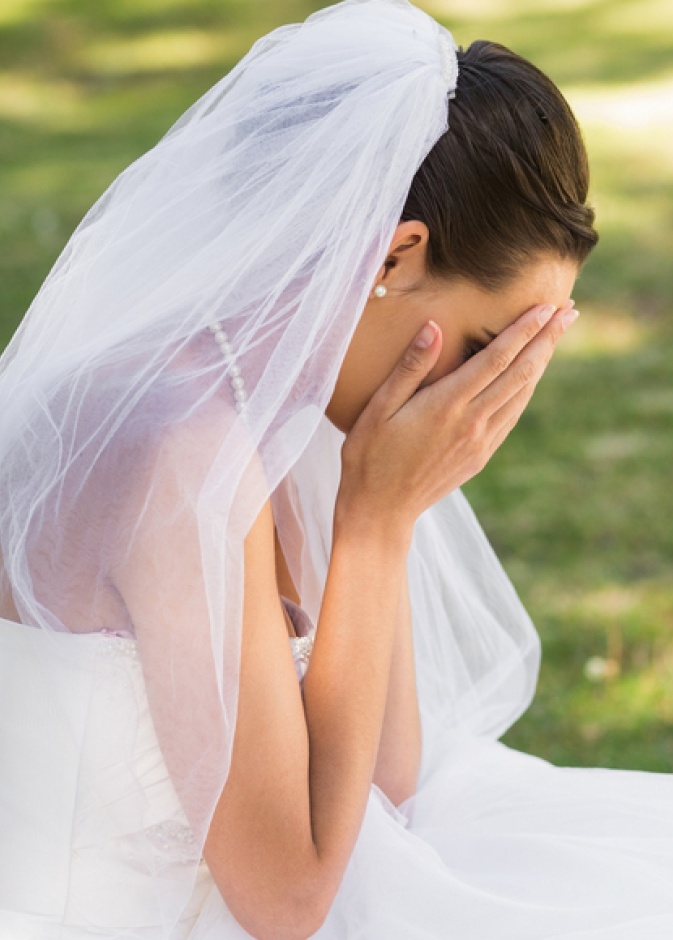 حدة العواطف قد تضر بصحة العروس