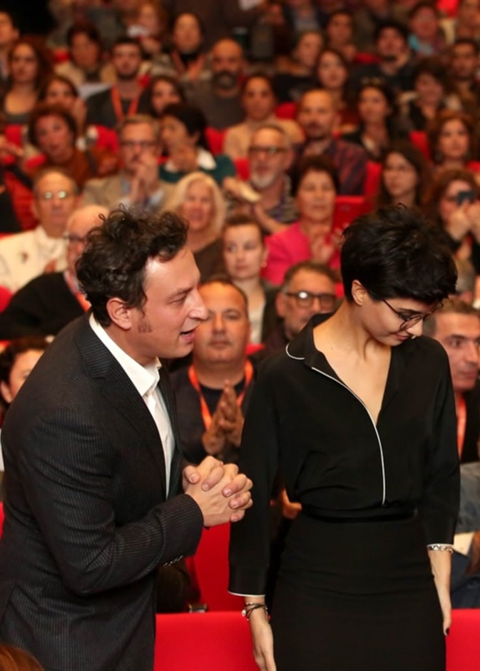 توبا بويوكستون وزوجها