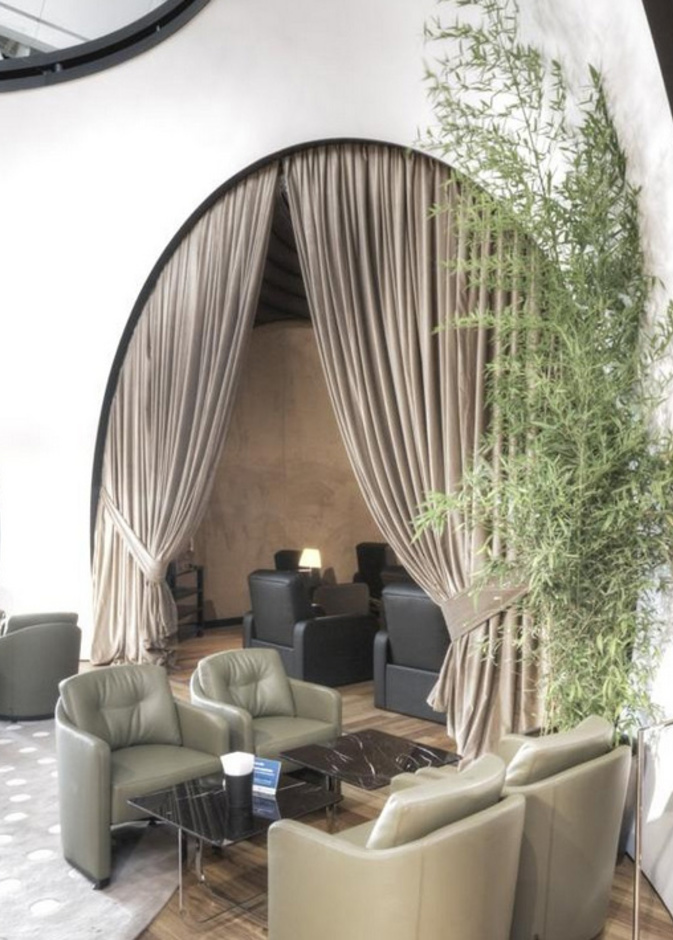 أناقة الديكور في صالة مطار أتاتورك – اسطنبول