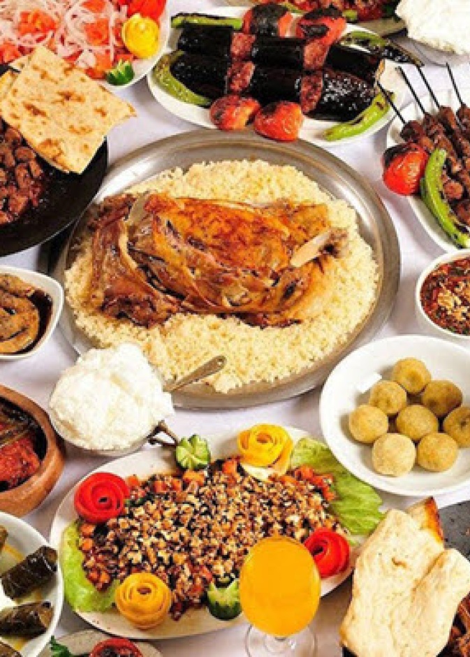 المطبخ التركي حافل بالمذاقات