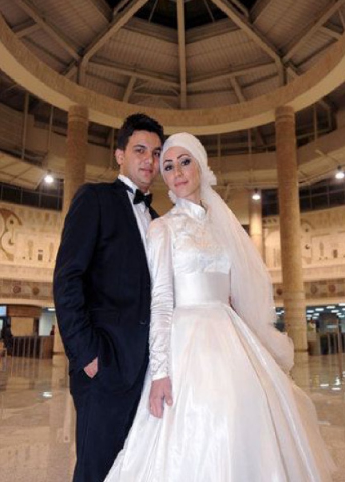 بالصور: زفاف تركي في نفق مرمراي!