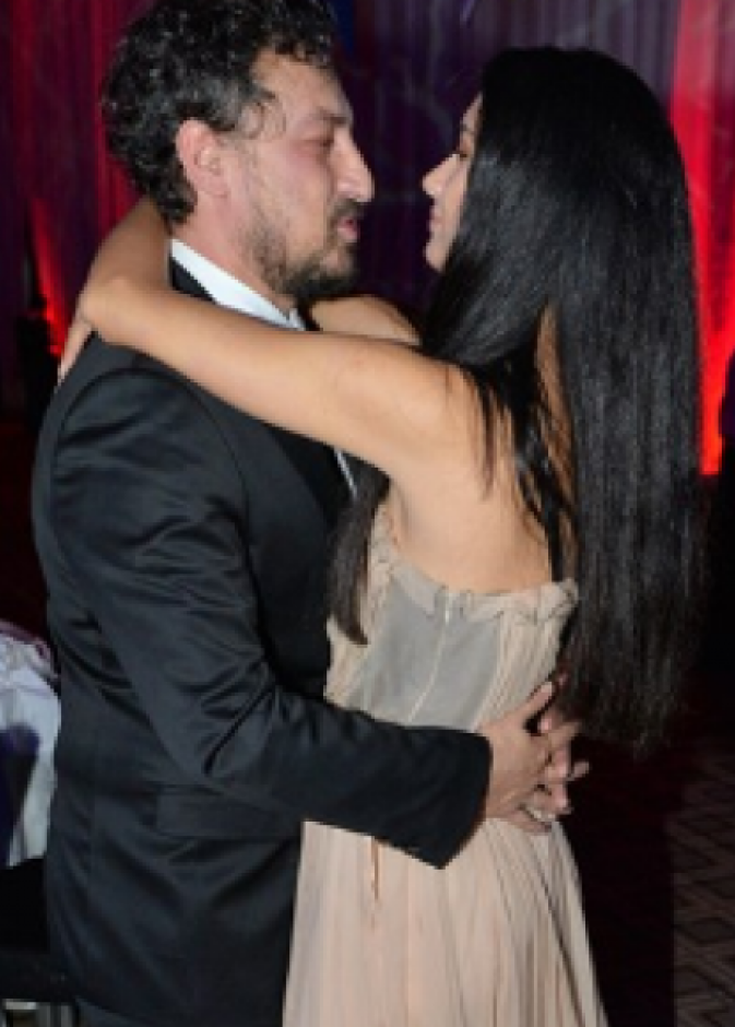 توبا بويوكستون وزوجها